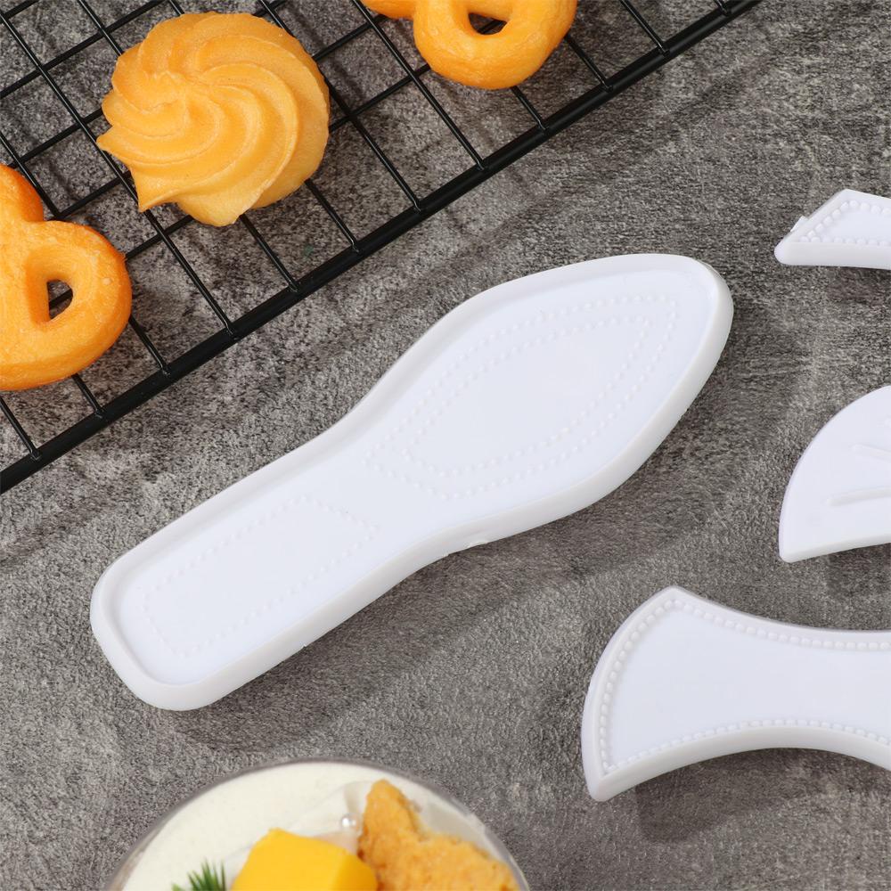 Solighter 9pcs/Set Cetakan Fondant Kue Fashion Sugarcraft Alat Dekorasi Plastik
