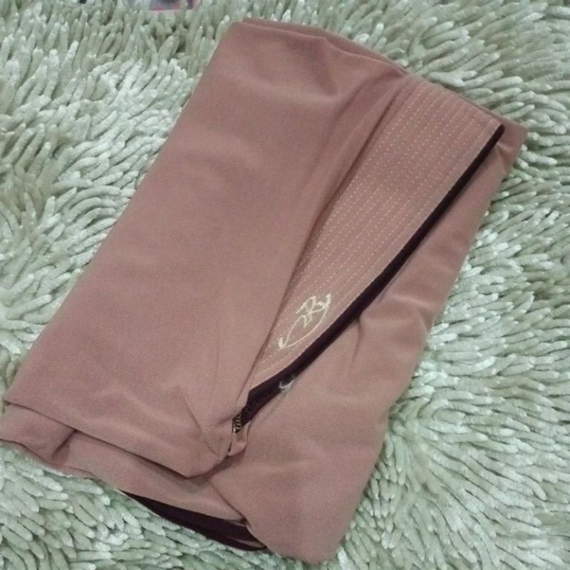 063 SYAR'I LIST ORI AREY HIJAB | JILBAB INSTAN KERUDUNG ORIGINAL-milo