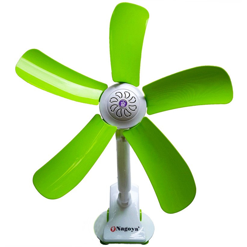 Mini Fan NG-590J Kipas Angin 5 Baling Baling Jepit 15W - random colour