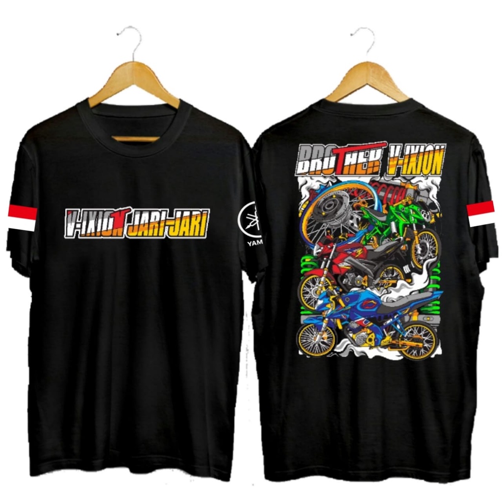 BAJU KAOS VIXION JARI JARI BROTHER