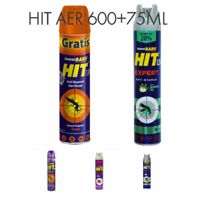 Hit Spray 600ml+75ml