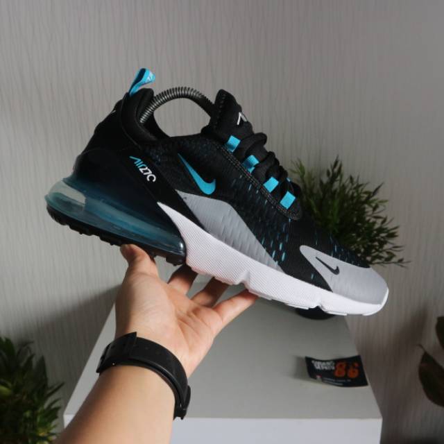 nike 270 black turquoise