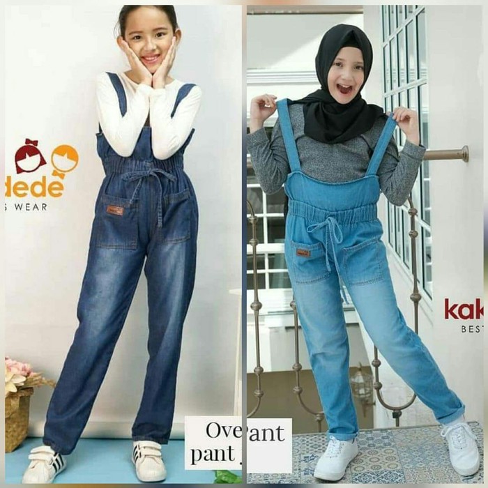 Overall Jeans Anak Perempuan/Overall Jeans Kakadede/Overall Jeans Anak