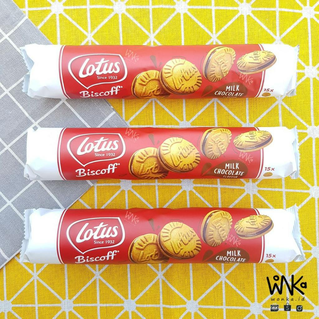 Lotus Biscoff Biscuit Sandwich Roll 150 gr - Lotus Biscuit Cookies