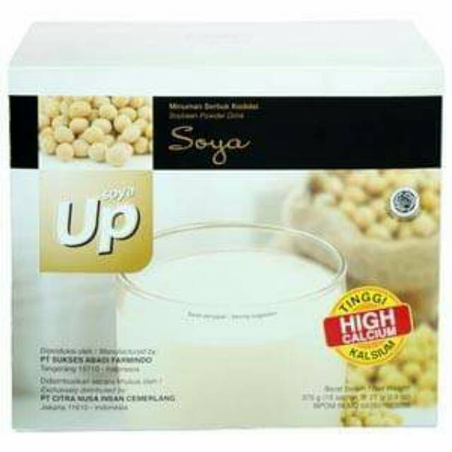 

Up Soya (CNI Susu Kedelai) isi 15 sachet