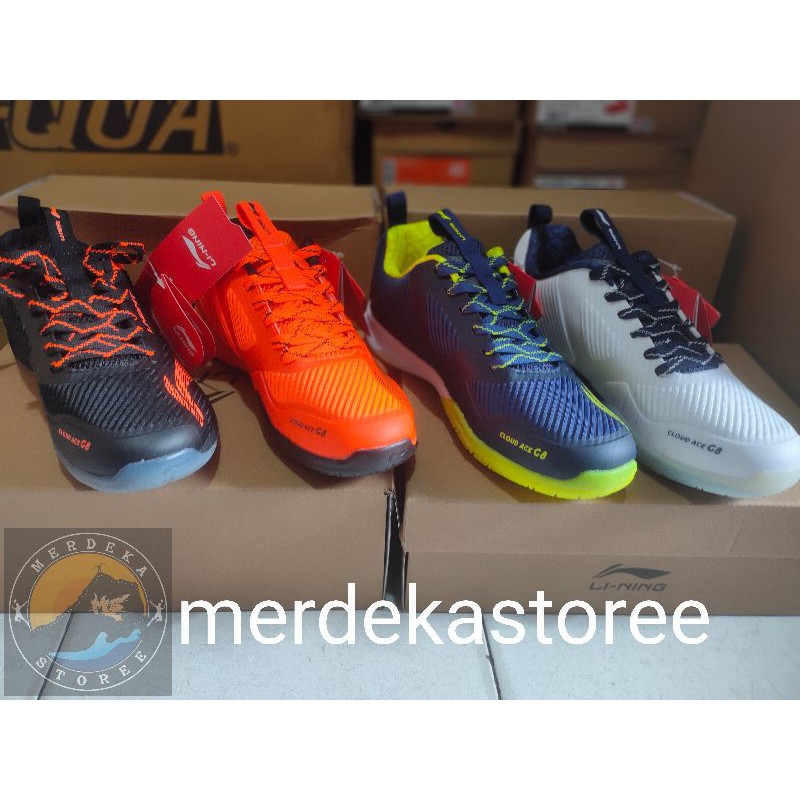 SEPATU BADMINTON LINING CLOUD ACE G8
