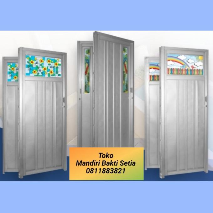 pintu kamar mandi galvalum wadja