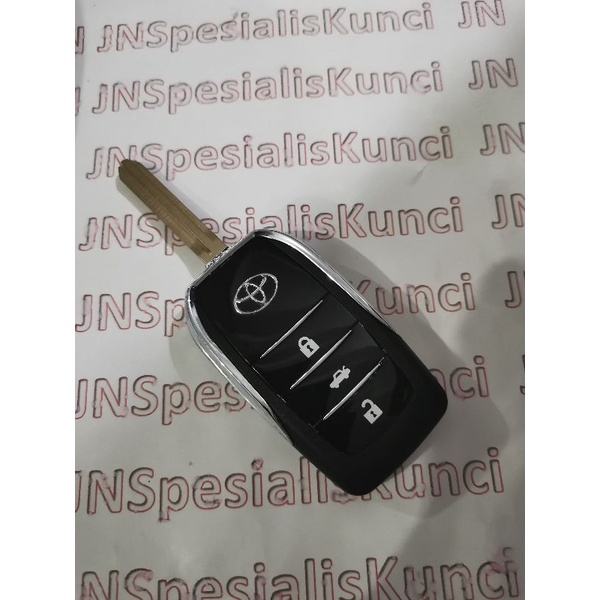 filp key remote toyota 3 tombol