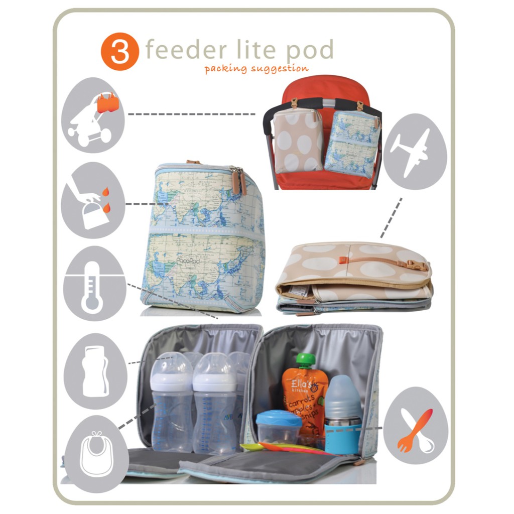 Pacapod -Diaper Bag CROYDE