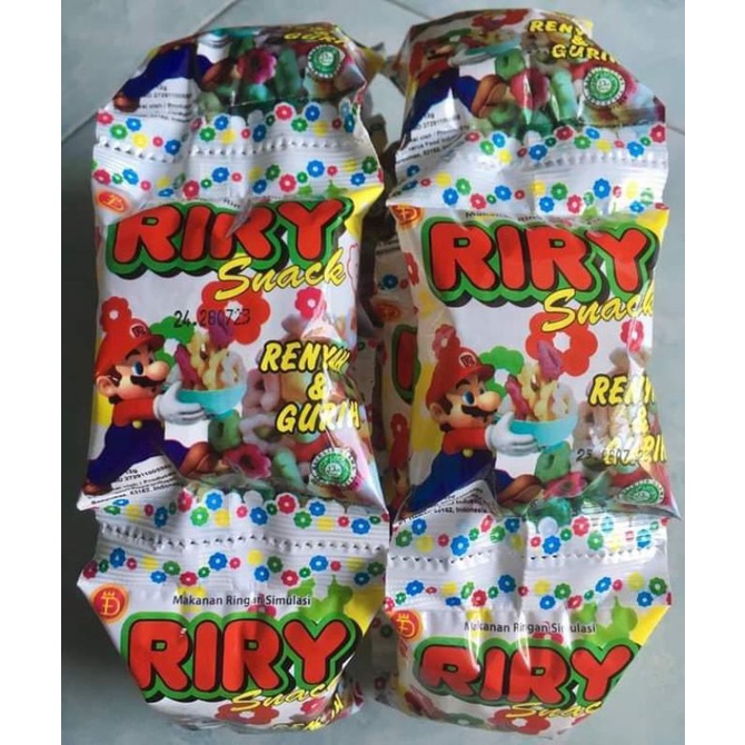 

(Sae) Snack Riry Jadul 1 Renceng isi 10 Pcs