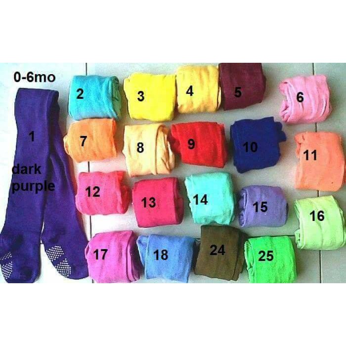 LEGGING POLOS cotton rich , legging bayi , legging polos , leging murah , legging anak Legging Bayi Warna Polos