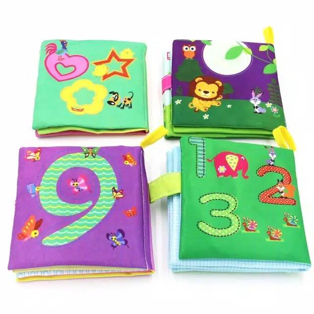 Mainan Bayi Soft Book Buku Bantal bayi