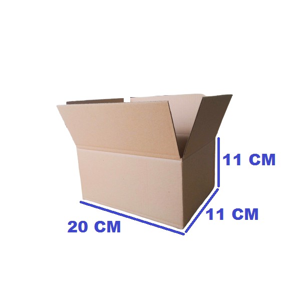 

Karton box 20*11*11 CM Carton Box Kardus Polos SINGLE WALL