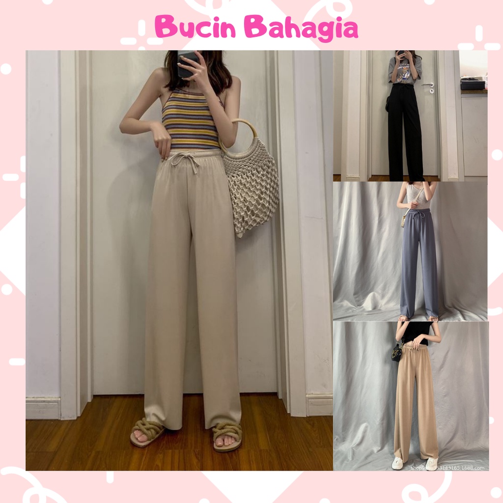 HigtWaist Celana cullote Long Pants CP04