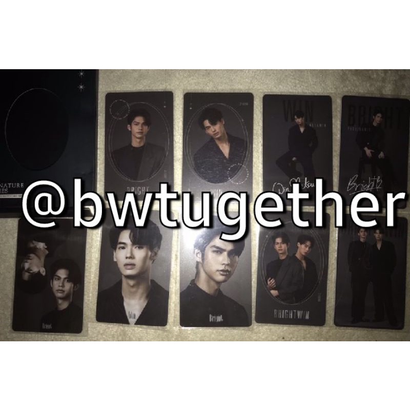 PHOTOCARD SIGNATURE BRIGHTWIN