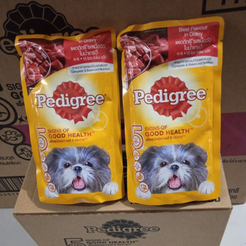 PEDIGREE SACHET BEEF FLAFOUT 130g