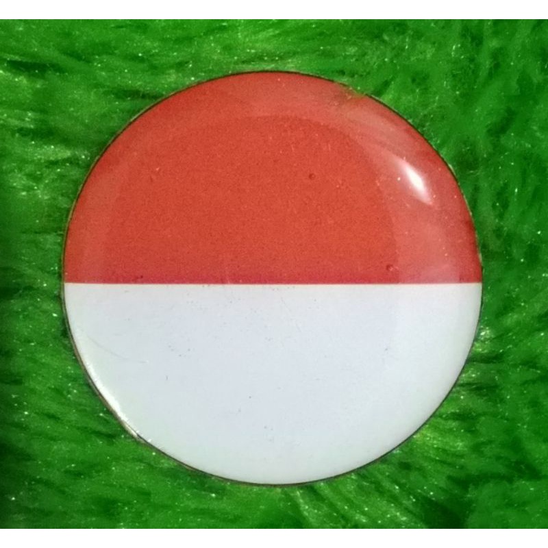 PIN BENDERA MERAH PUTIH BULAT