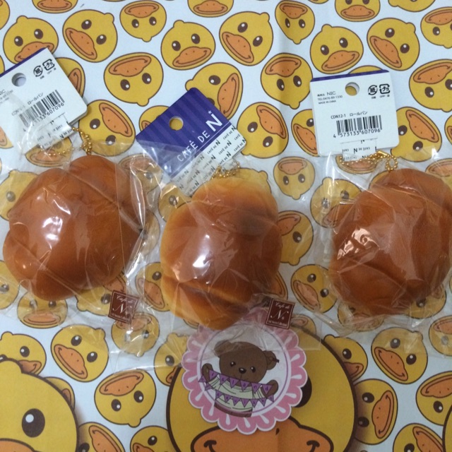 Squishy cafe de n bread roll