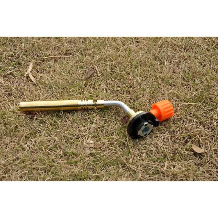 Kepala Gas Butane Torch BBQ Flame Gun - KT-2104/adapter kepala penyembur api gas mini portable