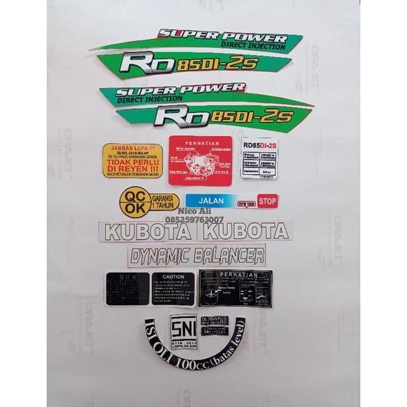 

^^^^^] MAR082- Stiker 2s kubota