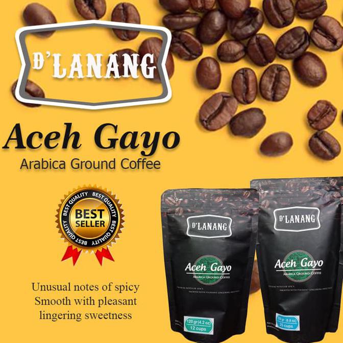 

√ Terlaris De Lanang Aceh Gayo 250Gr | Arabika Kopi Bubuk Asli