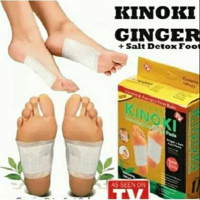 Kinoki Gold Jahe Ginger Koyo Penyerap Racun Isi 10 Pcs