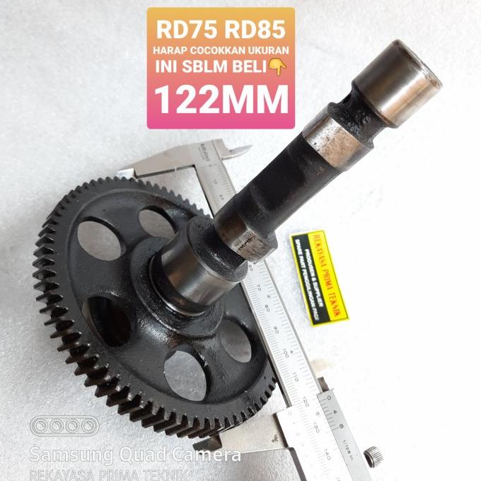 """] A12 RD75 RD85 SEKEN GEAR CAM SHAFT GIGI DAN NOKEN AS KUBOTA RD 75 85