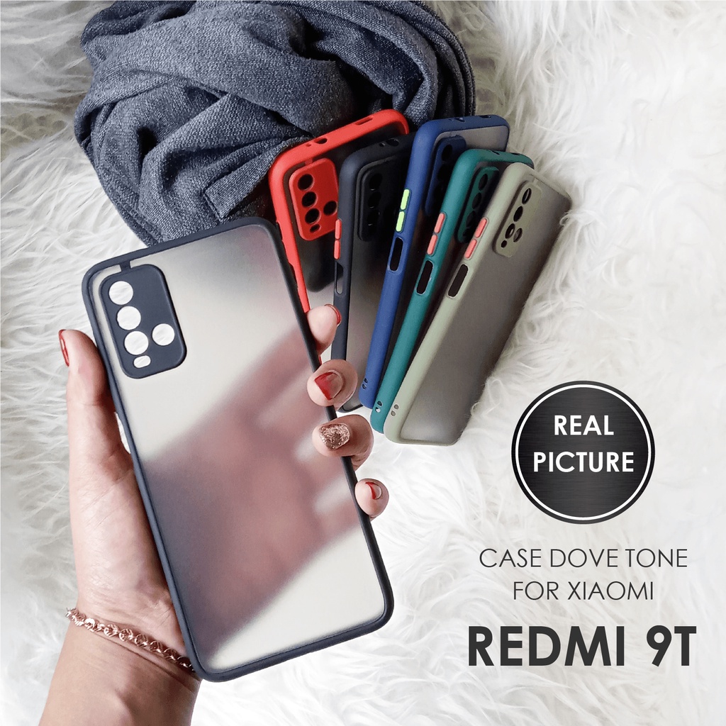 CASE HP XIAOMI REDMI 9T SOFTCASE DOVE MATTE PLUS PELINDUNG CAMERA