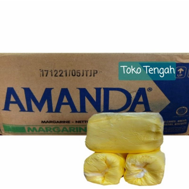 

Amanda Margarine kuning 250gr-500gr