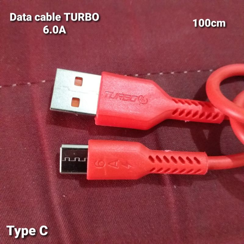 Kabel charger data cable 6.0a TURBO fast charging, Hrg 1pcs