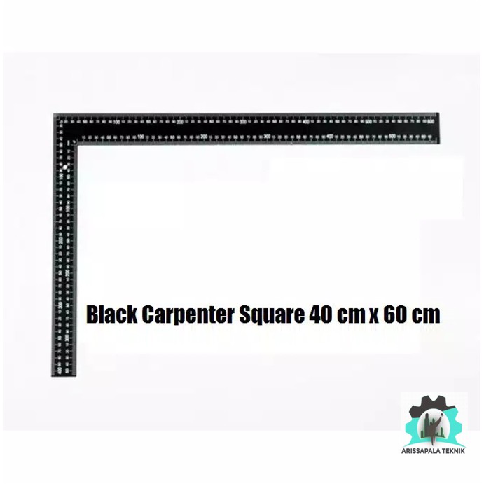 

Promo Penggaris Besi Siku L Tebal Panjang 60-42 CM Penggaris Tukang Kayu Wood Working Tools
