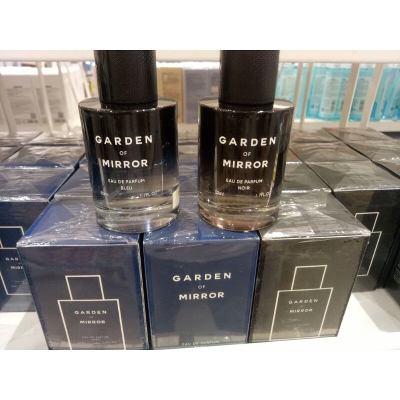 miniso parfum pria garden of mirror bleu / noir