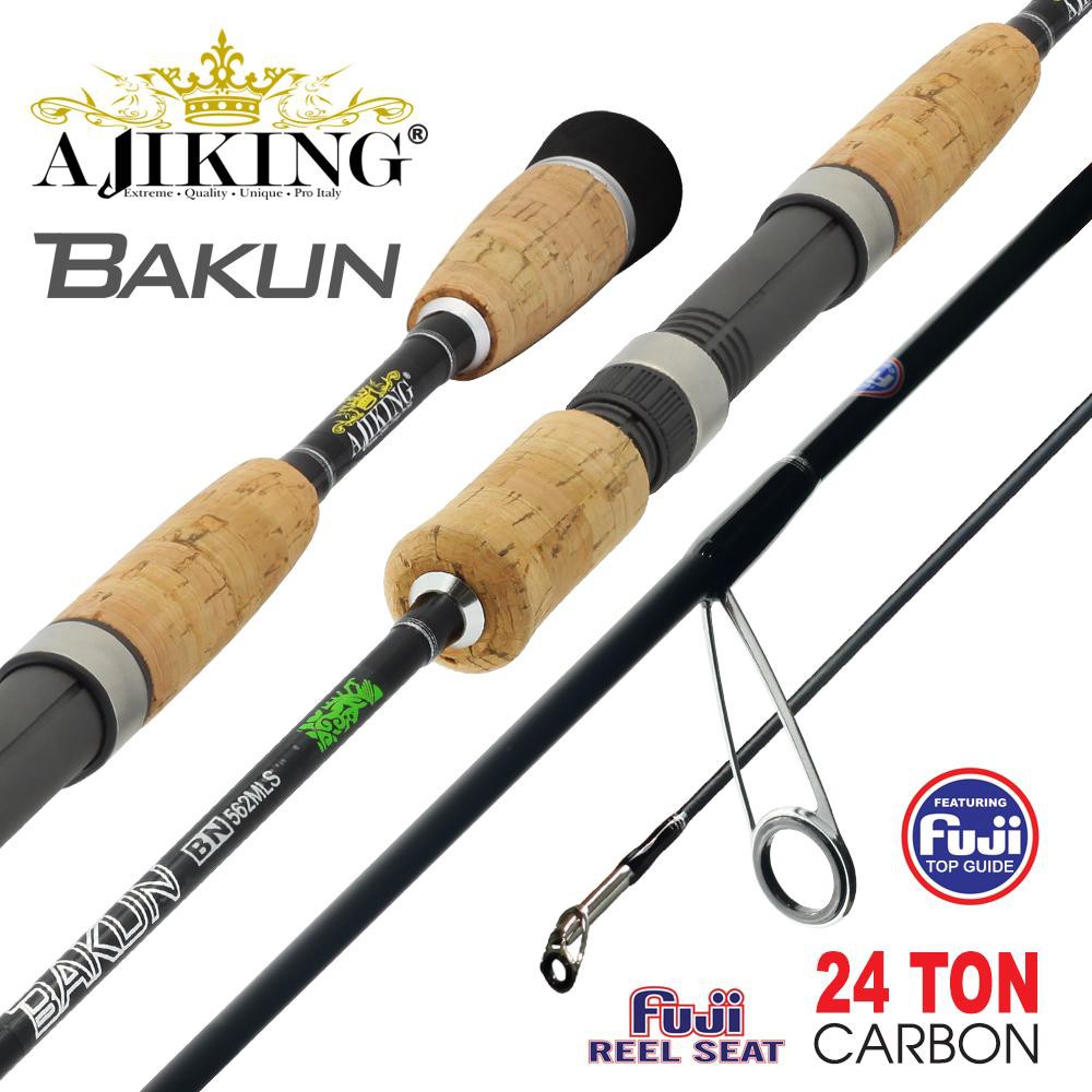 Rod Spinning Ajiking Bakun 602MS