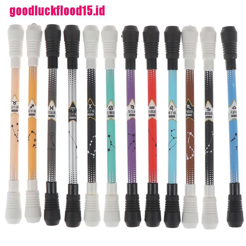 {LUCKID}None Smooth Surface Ant-slip Spinning Rotation Pen 0.5 Pen Head Fluent Writing