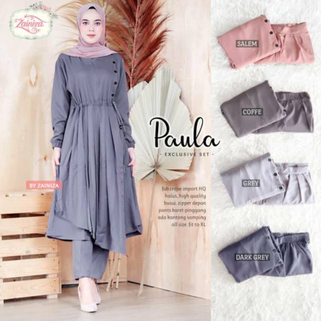 PAULA EKSKLUSIVE SET ORI ZAINIZA