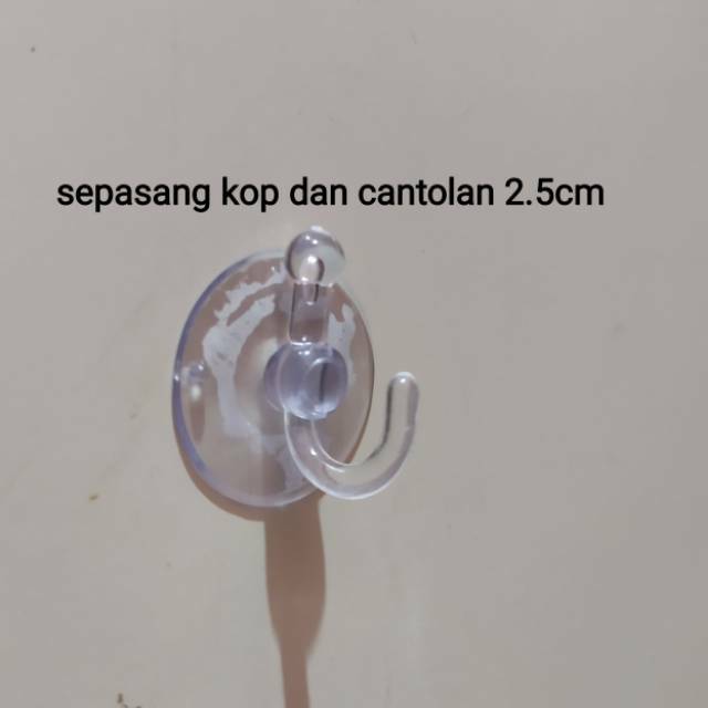 Cantolan / kop kaca 25mm (isi 25pcs)