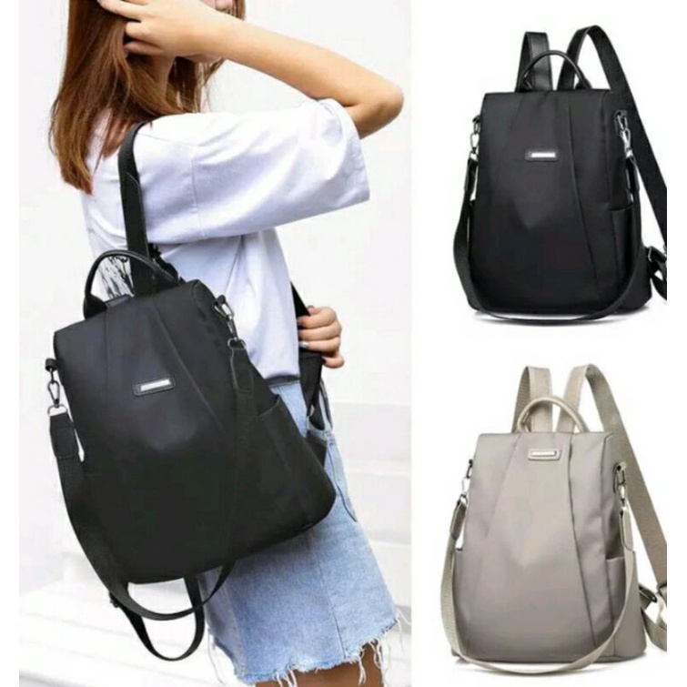 Backpack-Tas Ransel Korea Multifungsi/Anti maling