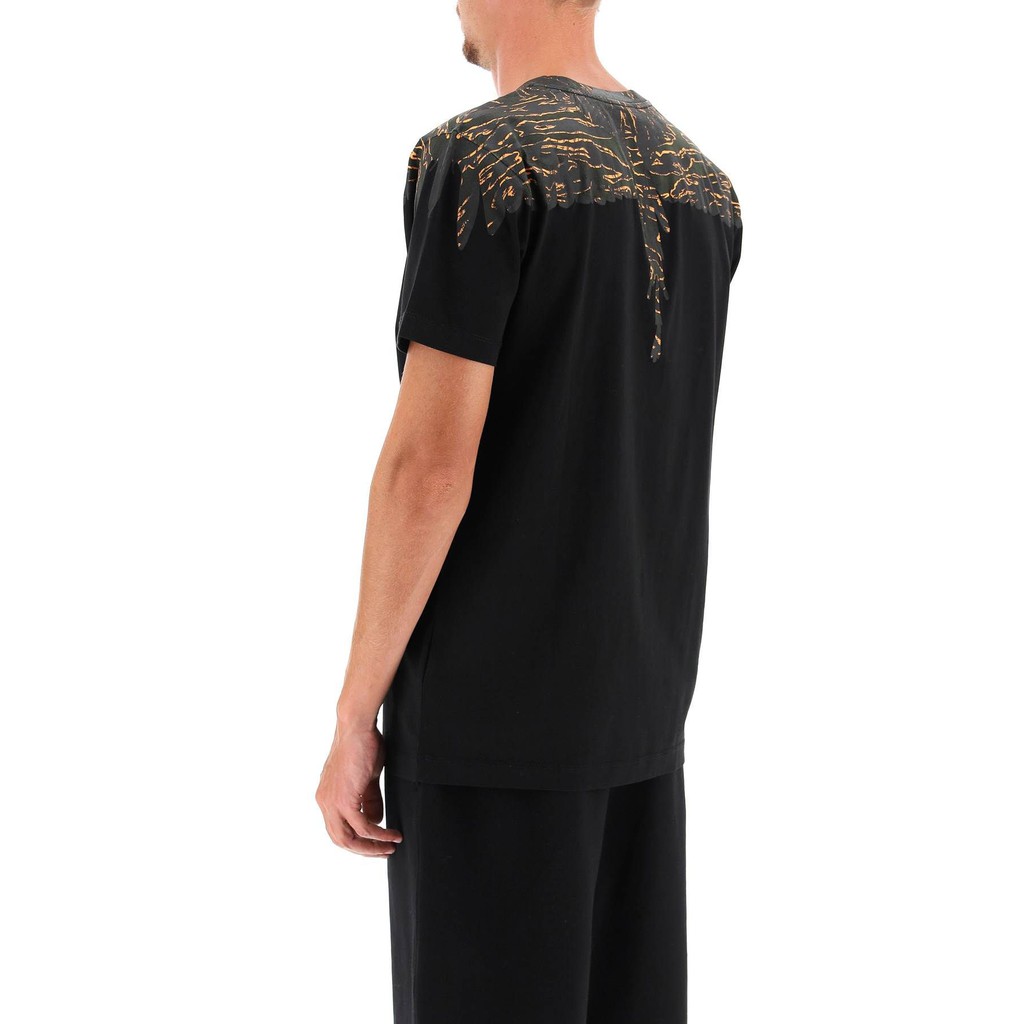 Marcelo Burlon FW21 Camou Wings Tee Black/Army 100% Authentic