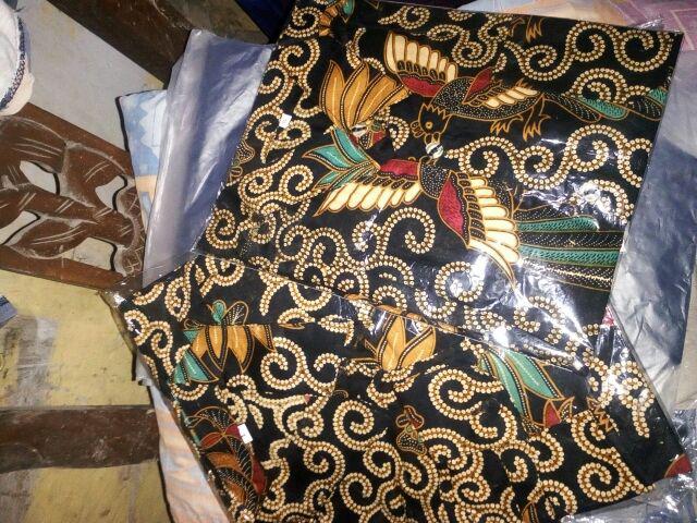 Baju Batik Couple Ayah Dan Anak Sekar Menteh/ Batik Anak Dan Ayah Setelan Seragam