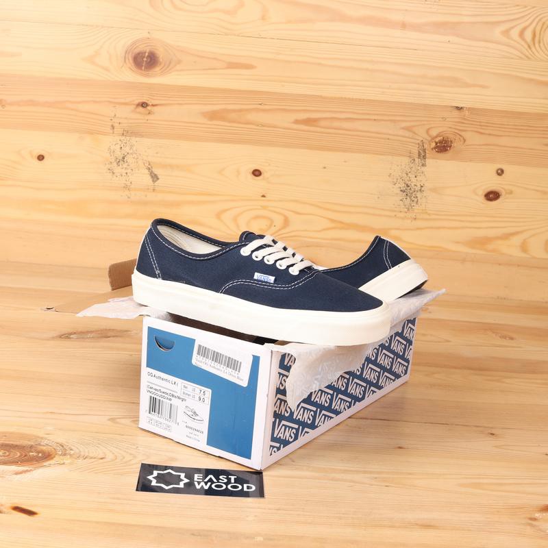 vans vault og authentic lx dress blue