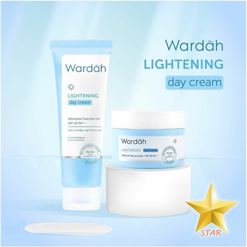 Wardah Lightening Day Cream Advanced Niacinamide 30 g Terlaris