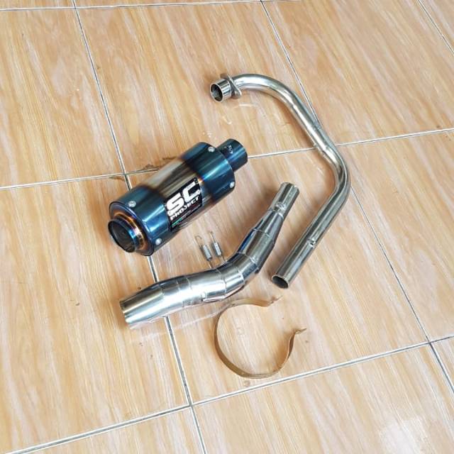 KNALPOT VIXION OLD VIXION NEW SC PROJEC BLUEMOON