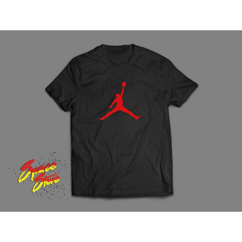 BAJU CASUAL FORMAL  - Baju/Kaos T shirt Sport/Basket Air Jordan Logo -no nike keren simpel