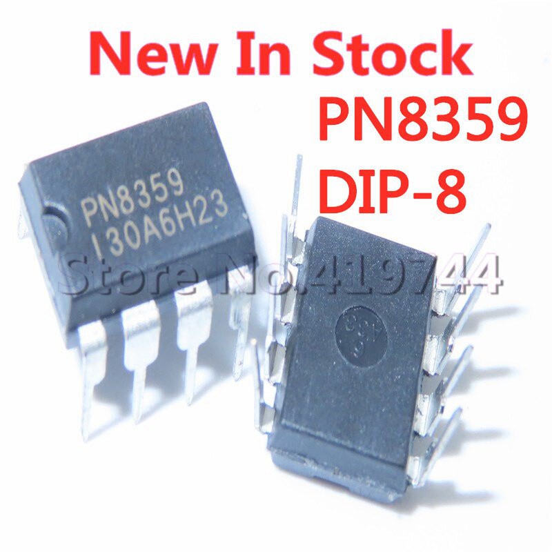 5pcs / Lot Sparepart Komponen Elektronik Chip Pn8359 Dip-8 Cc / Cv Lima Level Hemat Energi