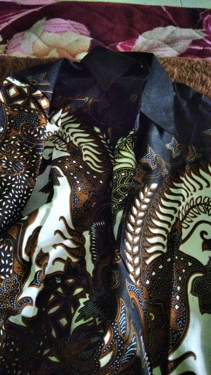 Kemeja Batik Pria Lengan Panjang Murah Premium Size M L Xl Xxl