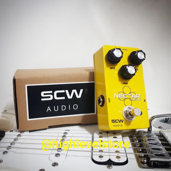 Scw Audio Nectar Fuzzdrive - Fuzz Overdrive Boost - Efek Effect Pedal