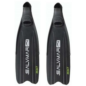Long Fin Salvimar React - Kaki Katak Fins Freediving Spearfishing