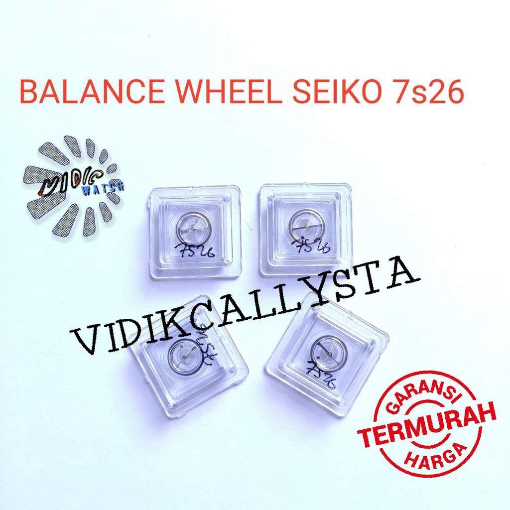 Seiko watch Balance Wheel Spring Mesin Seiko 7S26
