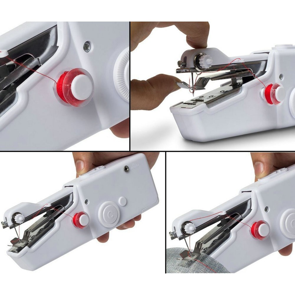 Mesin Jahit Tangan Handy Stitch Alat Jahit Portable Genggam