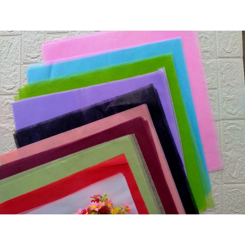 

KERTAS TISU BUKET BUNGA / COTTON TISSUE FLOWER PAPER WRAPPING